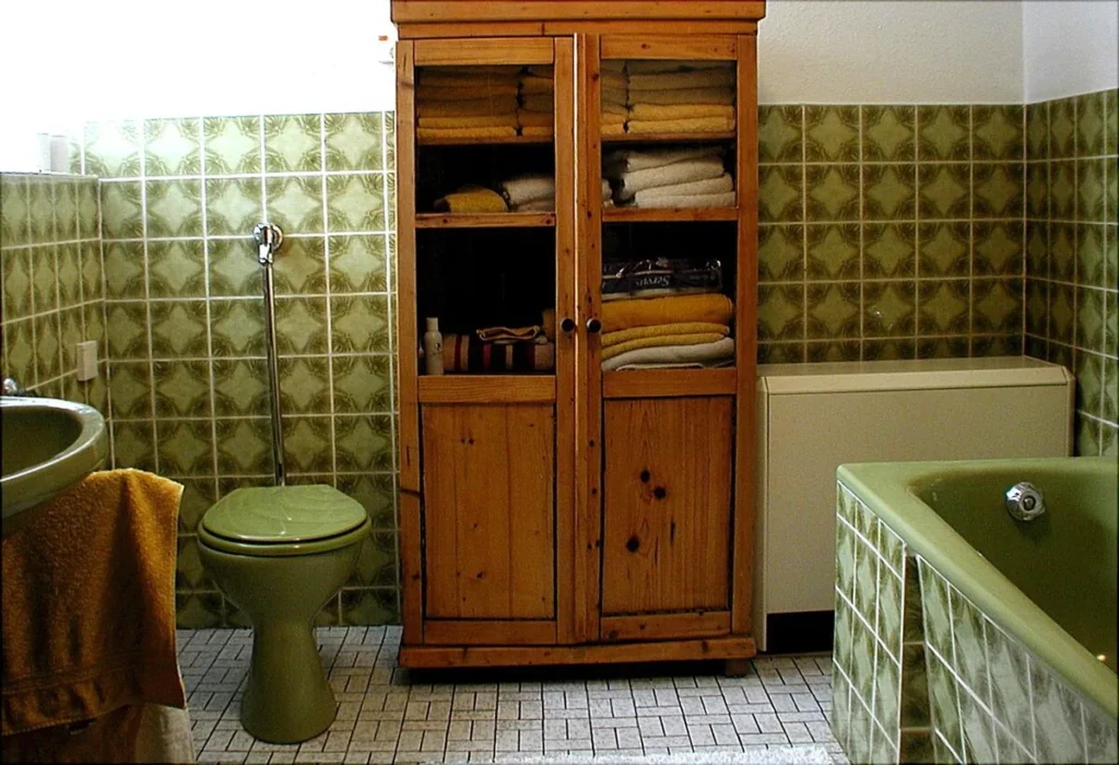 Badezimmer mit Wanne und Dusche